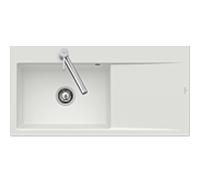Villeroy und Boch Subway Évier Style 60 336200SM Spülbecken gauche, 1000 x 510 mm, vapeur CeramicPlus
