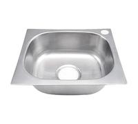 Éviers de cuisine carrés en acier inoxydable pour salle de bain, lavabo, lavabo, lave-vaisselle, piscine, lavabo de salle de bain, lavage à la main