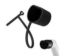 EVify Couvercle de protection pour câble de charge Type 2 côté station - Protection contre la poussière et les dommages - Universel - Couvercle de protection pour connecteur EV Type 2 - Couverture de