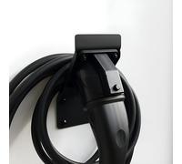 EVify Support Cable Recharge Type 2 Peu encombrant pour Voiture Electrique • Support Mural Prise Type 2 • Accessoires pour Câble de Recharge & Wallbox