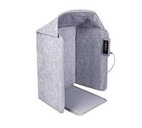 EviKoo Chauffe-Pieds Électriques sous Le Bureau | Réchauffeur De Température Électrique Pliable | Chauffage Silencieux Portatif Pliable De Pieds pour Le Bureau sous Le Bureau À La aison