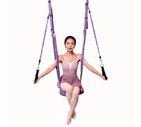 EvikOo Hamac de Yoga Aérien, Balançoire de Yoga Aérien avec Poignée, Pilates équipements de Danse pour Flexibilité Améliorée et Force de Base pour Yoga Ballet, Danse, Gymnastique, Fitness Splits