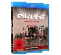 Evil Aliens-Ungekürzte Fassung (+ DVD) [Blu-Ray] [Import]