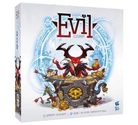 Evil Corp - LA Boite DE Jeu - Jeu de société d'affrontement - Bag Building - à partir de 12 Ans - de 2 à 4 Joueurs - Malin et Rapide - Jeu de Stratégie - Version Française