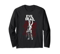 Evil Dead 2 Ash with The Book of The Dead Horror Movie Manche Longue