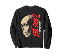 Evil Dead 2 Dead by Dawn Skull Design Horror Movie Sweatshirt