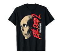 Evil Dead 2 Dead by Dawn Skull Design Horror Movie T-Shirt