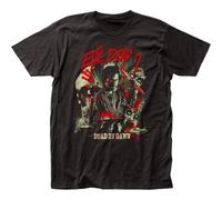 Evil Dead 2 Dead by Dawn T Shirt Mens Pop Culture Movie Retro Tee Black