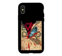 Evil Dead Horror Ash Williams Scie à chaîne sanglante Halloween Coque pour iPhone X/XS