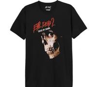 Evil Dead Legend Icon Officiel imprimé T-Shirt pour Homme Col Ras du Cou Manches Courtes Coton Coupe régulière,Dead by Dawn_Noir,Taille L