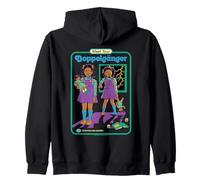 Evil Doppelganger Sarcastic Retro Vintage Funny Adult Humor Sweat à Capuche