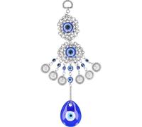 Evil Eye Pendentif couleur exquise glands de couleur en alliage de glaçage de haute durabilité voiture Hanging Ornament pour salle de gouttes d'eau de voiture