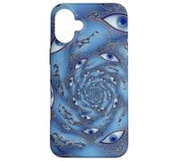 Evil Eye Spirale Mystique Protection Spirituelle Boho Yeux Coque pour iPhone 16 Plus