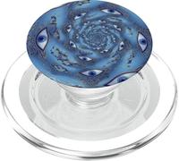 Evil Eye Spirale Mystique Protection Spirituelle Boho Yeux PopSockets PopGrip pour MagSafe