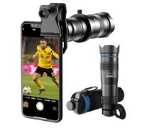 Evil eye Téléobjectif 28X Objectif Optique de Haute qualité Capturez clairement la Photographie et l'observation de la Faune Compatible avec la Plupart des Smartphones Android et iOS