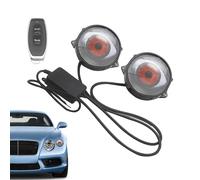 Evil Eyes Headlight For Car | Remote Control LED Headlight | Devil Eye Car Lamp | Adjustable Eye Pattern Headlights | Car LED Devil Eye Lights Remote Control Design For Truck, Caravan