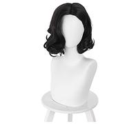 Evil Village Alcina Dimitrescu Perruque de cosplay 35 cm Cheveux synthétiques résistants à la chaleur Carnaval Halloween Party Props
