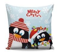 Evila Originals, A12946- GRC2101, Multicolore, housse de coussin, 50% coton / 50% polyester
