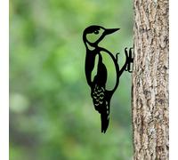 Evila Originals, Bird On The Branch 01 - Black, Objet décoratif, noir, 18 x 30 cm