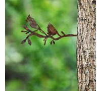 Evila Originals, Bird On The Branch 07 - Brown, Objet décoratif, Marron, 45 x 23 cm