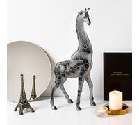Evila Originals, Giraffe 3, objet décoratif, argent, 20 x 8 x 45 cm