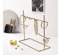 Evila Originals, TK-007, organiseur pour bijoux, 100 % METAL, or, 31 x 13 x 29 cm
