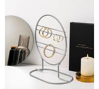 Evila Originals, TK-008-A, Organiseur pour bijoux, 100 % METAL, chrome, 23 x 13 x 28 cm