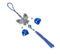 evileyeWind Chime | Metal evileyeKey Ring Ornament | Attractive evileyePendant Decoration, evileyeWind Bells with Tassels/Bells for Car, Home, Work