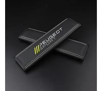 evimo 2 pièces Voiture Protège Ceinture de Sécurité Coussin, pour Peugeot Sport 206 208 3008 307 207 301 308 5008 2008 508 Durable Souple Confortables Rembourrage Ceinture Sécurité,B