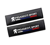 evimo 2 pièces Voiture Protège Ceinture de Sécurité Coussin, pour Peugeot Sport Durable Souple Confortables Rembourrage Ceinture Sécurité