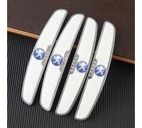 EVIMO 4 Pièces Protection Portiere Voiture, pour Peugeot 2008 206 207 3008 301 307 308 4008 Anti-Collision Anti-Rayures Autocollant De Protection De Bord De Porte De Voiture,A