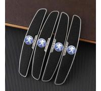 EVIMO 4 Pièces Protection Portiere Voiture, pour Peugeot 2008 206 207 3008 301 307 308 4008 Anti-Collision Anti-Rayures Autocollant De Protection De Bord De Porte De Voiture,B