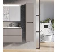 evineo ineo2 Armoire haute avec 2 portes, avec poignée encastrée, BE0704FM,