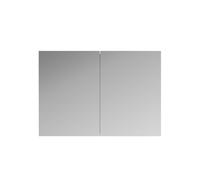 evineo ineo2 Ensemble de façades miroir pour armoire de toilette à 2 portes l: 100 cm, BL001049,
