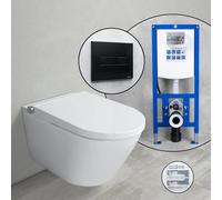 evineo ineo3 ECO soft Pack complet WC japonais et bâti-support neeos,, BE0628WH+16601BM#SET,
