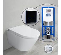 evineo ineo3 ECO soft Pack complet WC japonais et bâti-support neeos,, BE0628WH+16746BM#SET,