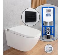 evineo ineo3 softcube Pack complet WC japonais et bâti-support neeos,, BE0602WH+16601BM#SET,