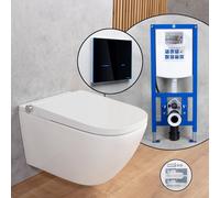 evineo ineo3 softcube Pack complet WC japonais et bâti-support neeos,, BE0602WH+16746BM#SET,
