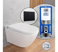 evineo ineo3 softcube Pack complet WC japonais et bâti-support neeos,, BE0602WH+16791BM#SET,