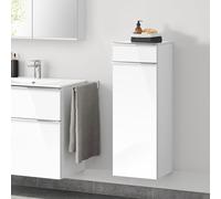 evineo ineo4 Armoire latérale avec 1 tiroir, 1 porte, avec poignée, BE0210WH,