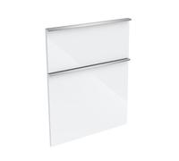 evineo ineo4 Ensemble de façades de tiroirs de meuble bas 61 cm, pour système de tiroirs Hettich, 2 tiroirs, pour poignées baguettes, BL000856,