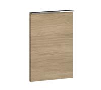 evineo ineo4 Façade de porte de meuble bas avec poignée baguette l: 40 cm, 1 porte, charnières à droite, BL000291,