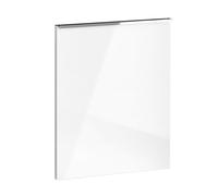 evineo ineo4 Façade de porte de meuble bas avec poignée baguette l: 49 cm, 1 porte, charnières à droite, BL000313,