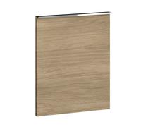 evineo ineo4 Façade de porte de meuble bas avec poignée baguette l: 49 cm, 1 porte, charnières à droite, BL000315,