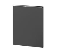 evineo ineo4 Façade de porte de meuble bas avec poignée baguette l: 49 cm, 1 porte, charnières à gauche, BL000308,