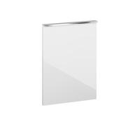 evineo ineo4 Façade de porte de meuble bas l: 42 cm, 1 porte, charnières à droite, pour poignée baguette, BL001351,