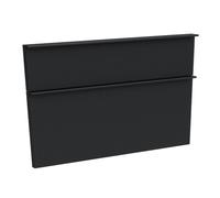 evineo ineo4 Façades de tiroirs de meuble bas 100 cm, pour système de tiroirs Hettich, 2 tiroirs, pour poignées baguettes, BL000964,