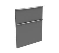 evineo ineo4 Façades de tiroirs de meuble bas 60 cm, pour système de tiroirs Hettich, 2 tiroirs, pour poignées baguettes, BL000356,