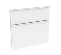 evineo ineo4 Façades de tiroirs de meuble bas 80 cm, pour système de tiroirs Hettich, 2 tiroirs, pour poignées baguettes, BL000959,