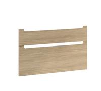 evineo ineo5 Ensemble de façades de tiroirs de meuble bas 121 cm, pour système de tiroirs Hettich, 2 tiroirs, avec poignée encastrée, BL000915,